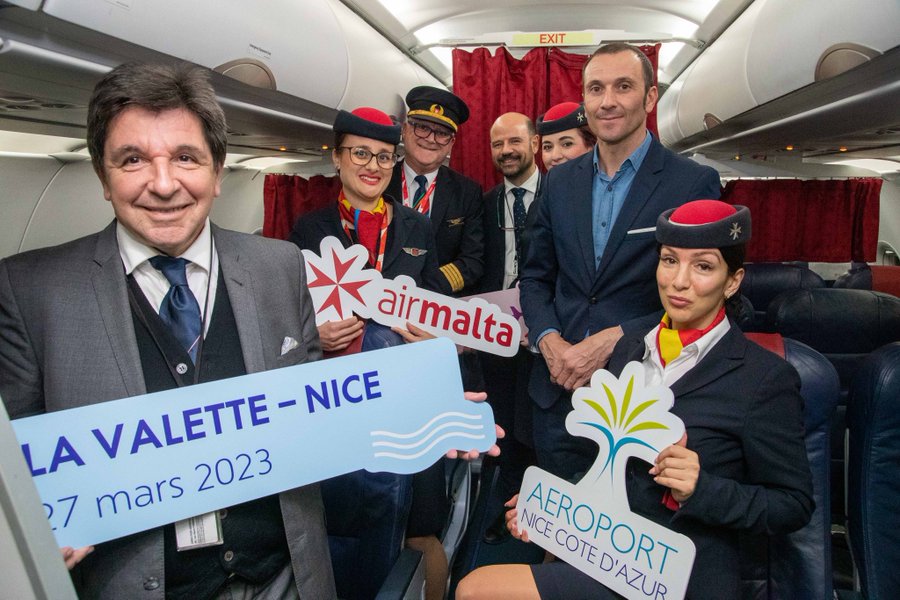 Air Malta ouvre 2 vols hebdomadaires Nice - Malte
